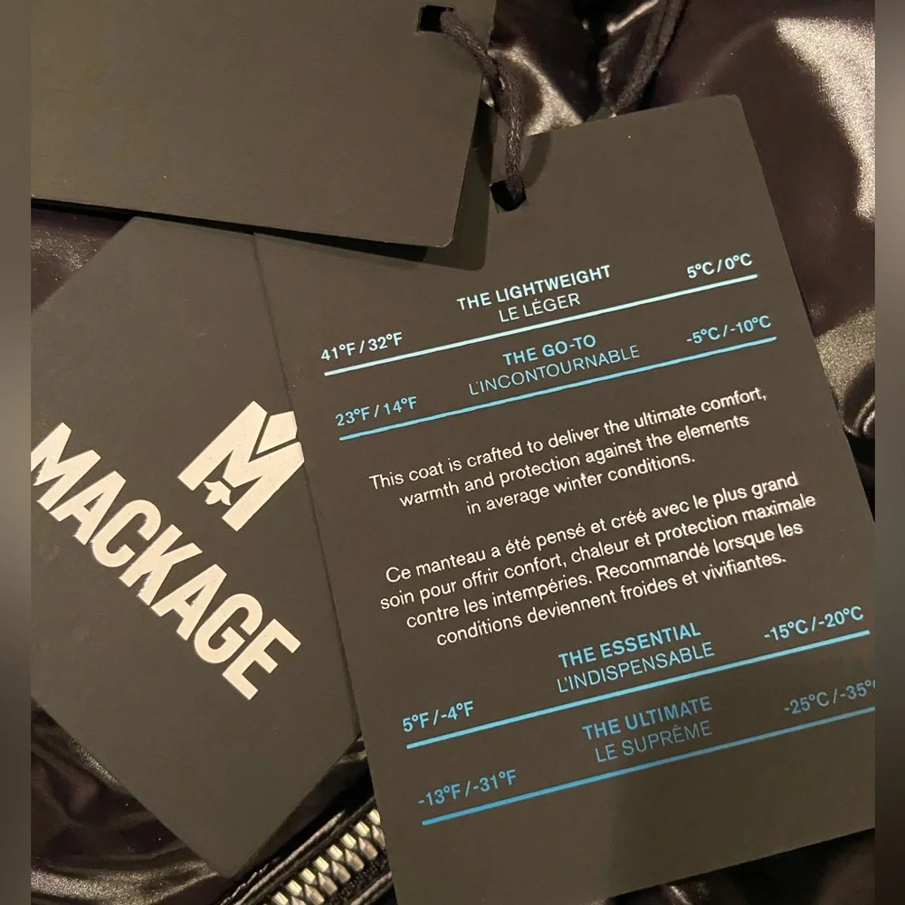 Mackage Miya Puffer Duck Down Medium NWT - Picture 14 of 16